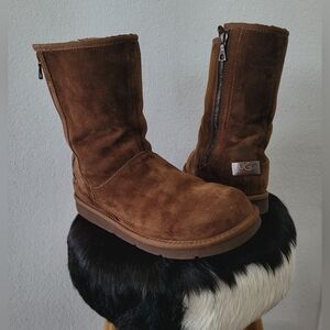 UGG Australia Mayfaire Side Zip Boots Women's Size 12
